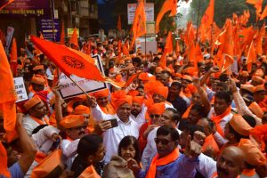 Sakal Hindu Samaj Rally at shivaji park Mumbai 