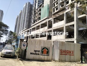Mhada Building Construction at pahadi Goregaon 