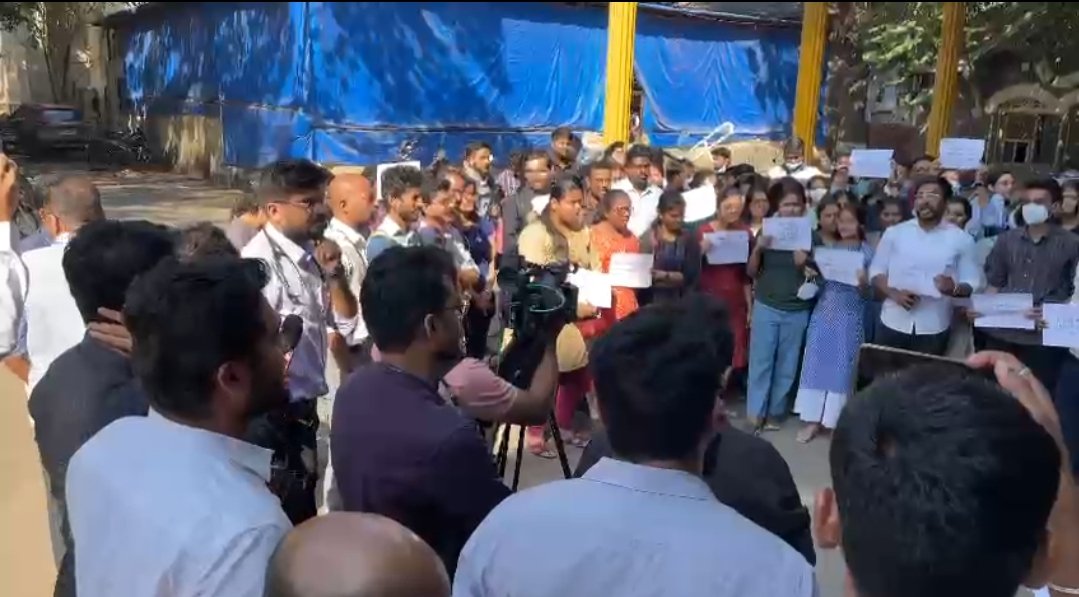 निवासी डॉक्टर हड़ताल, बीएमसी कमिश्नर की डीन के साथ बैठक खत्म/ इमरजेंसी, आईसीयू सेवा जारी रखने पर जोर