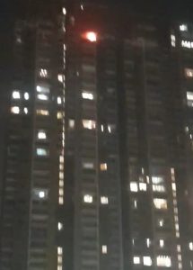 Fire At RA Residency Tower Dadar