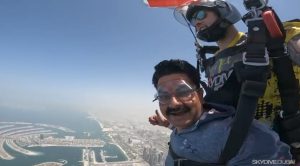 Sky Diving in Dubai