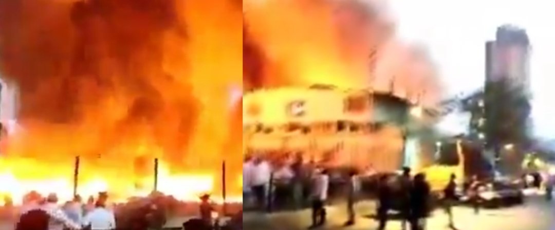 मीरा भायंदर के आजाद नगर में भीषण आग, एक की मौत पांच लोगों के घायल होने की खबर
